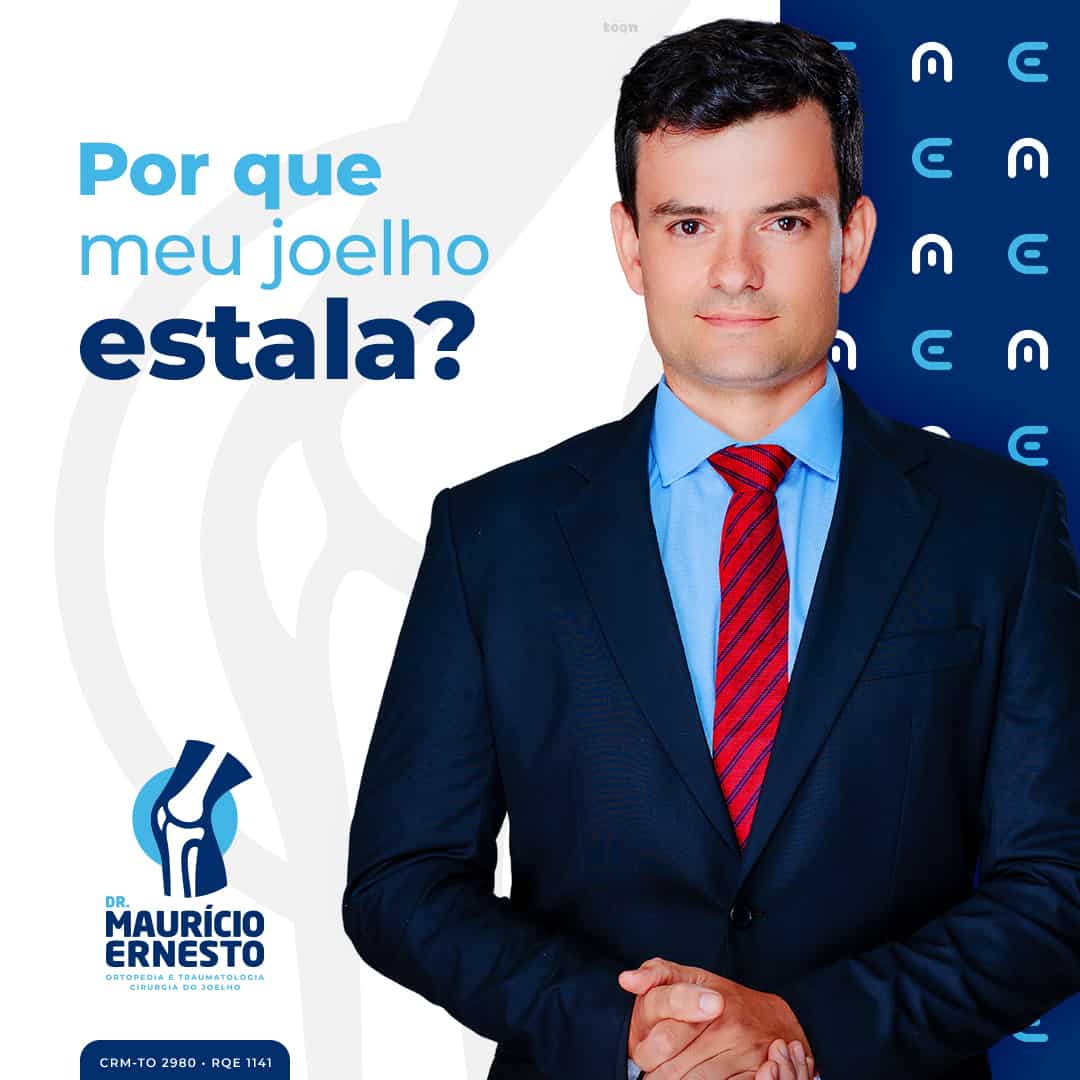 Por que meu joelho estala?