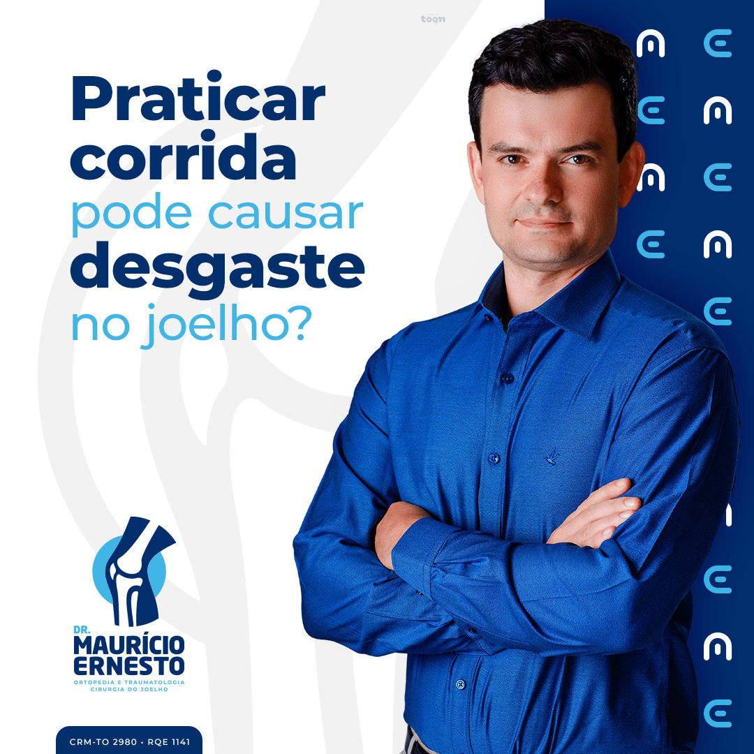 Praticar corrida pode causar desgaste no joelho?